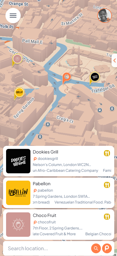 Popin Mobile Dashboard